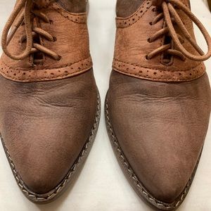 Like New Frye Saddle Shoes with Box